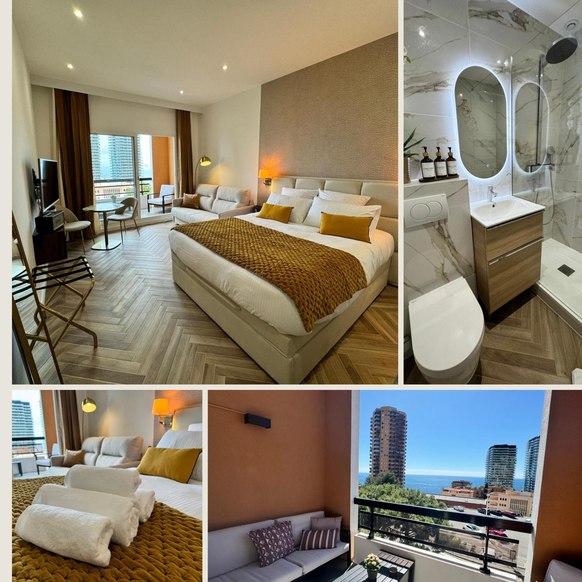 Monaco Border Luxury Suite - Sea View - Pool Бюсолей Екстериор снимка